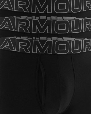 UA Performance Cotton Men's 3" 3-Pack Boxerjock® - Image 5