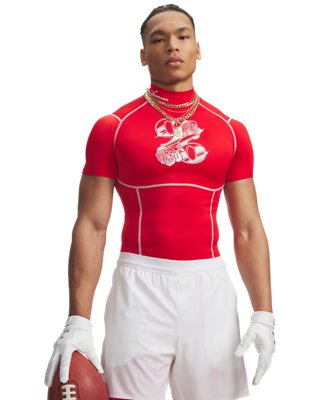 HeatGear® Elite VDay Men's Mock Short Sleeve